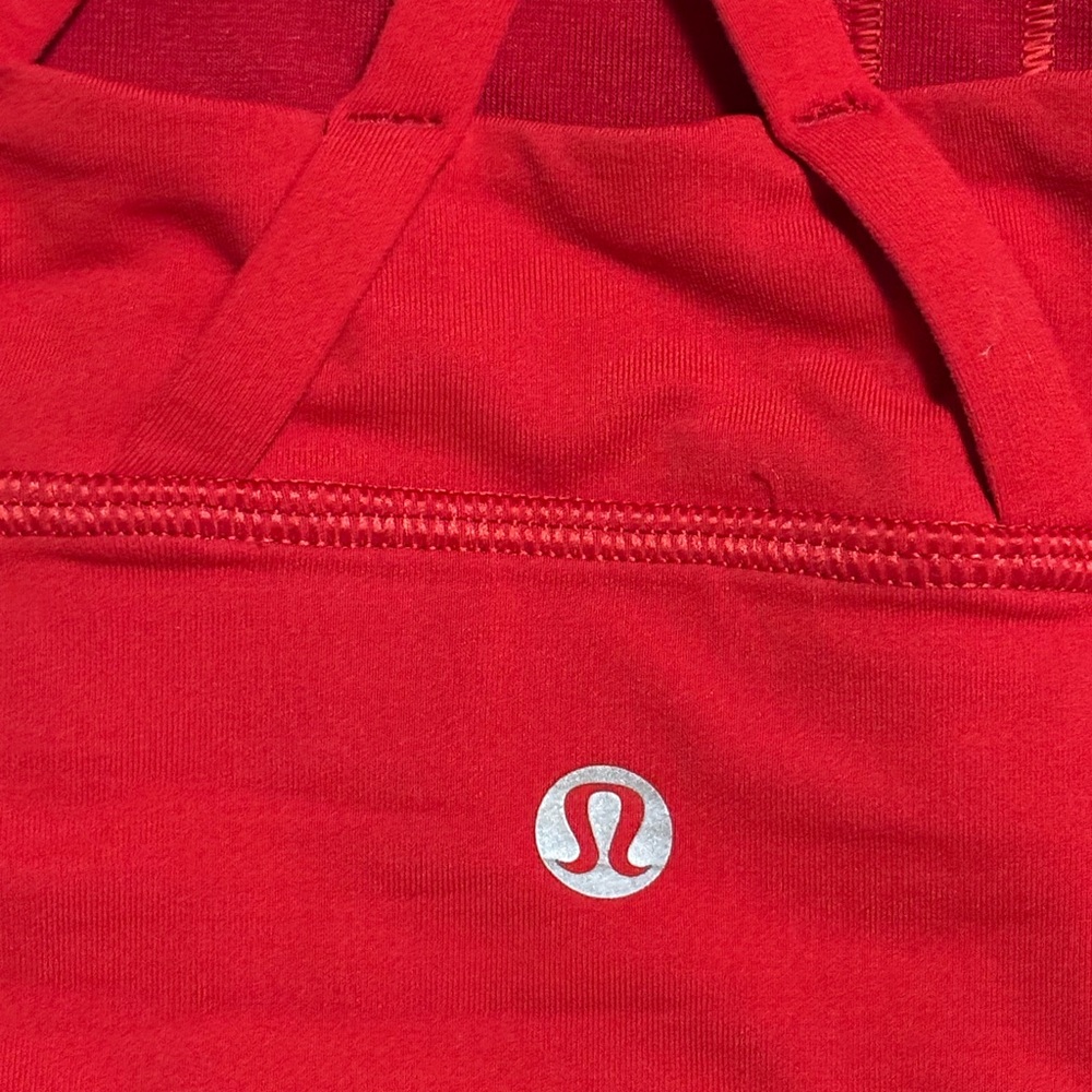Lululemon Red Sports Bra